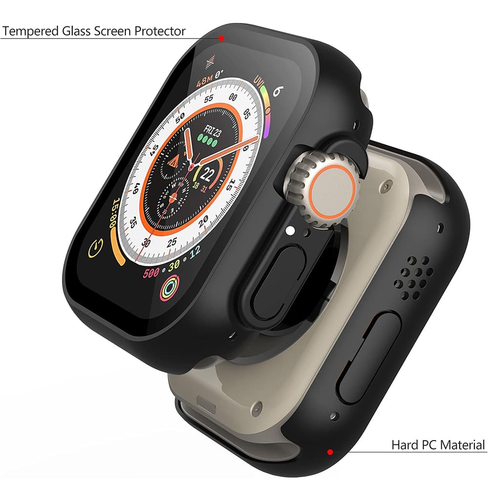 Techsuit Defense360 Pro pro Apple Watch Ultra Ultra 2 Ultra 3 černá - náhled 3