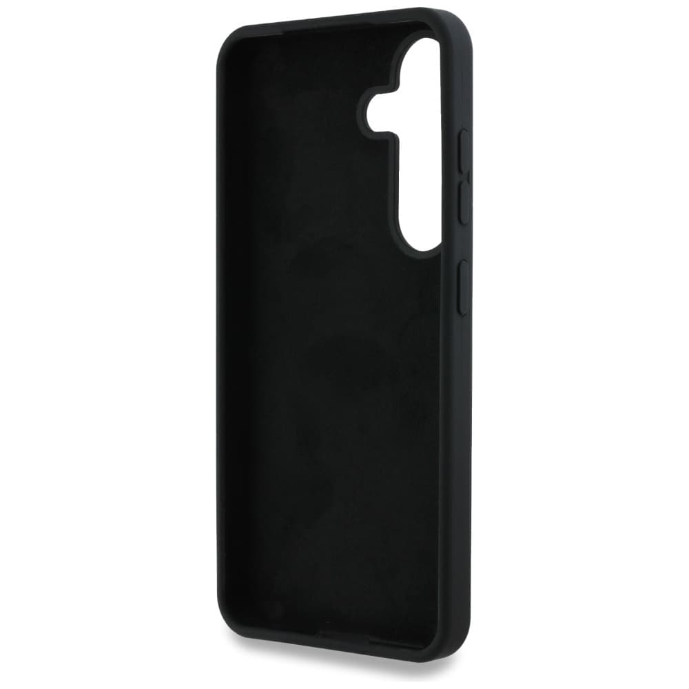 Guess Silicone 4G Big Metal Logo pouzdro Samsung Galaxy S25 černé - náhled 3