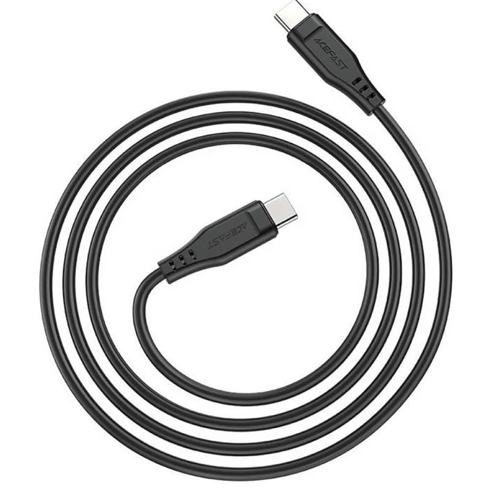 Acefast Data Cable C3-03 Type-C na Type-C 60W 3A 480Mb/s Rychlé nabíjení 1.2m černá - náhled 3