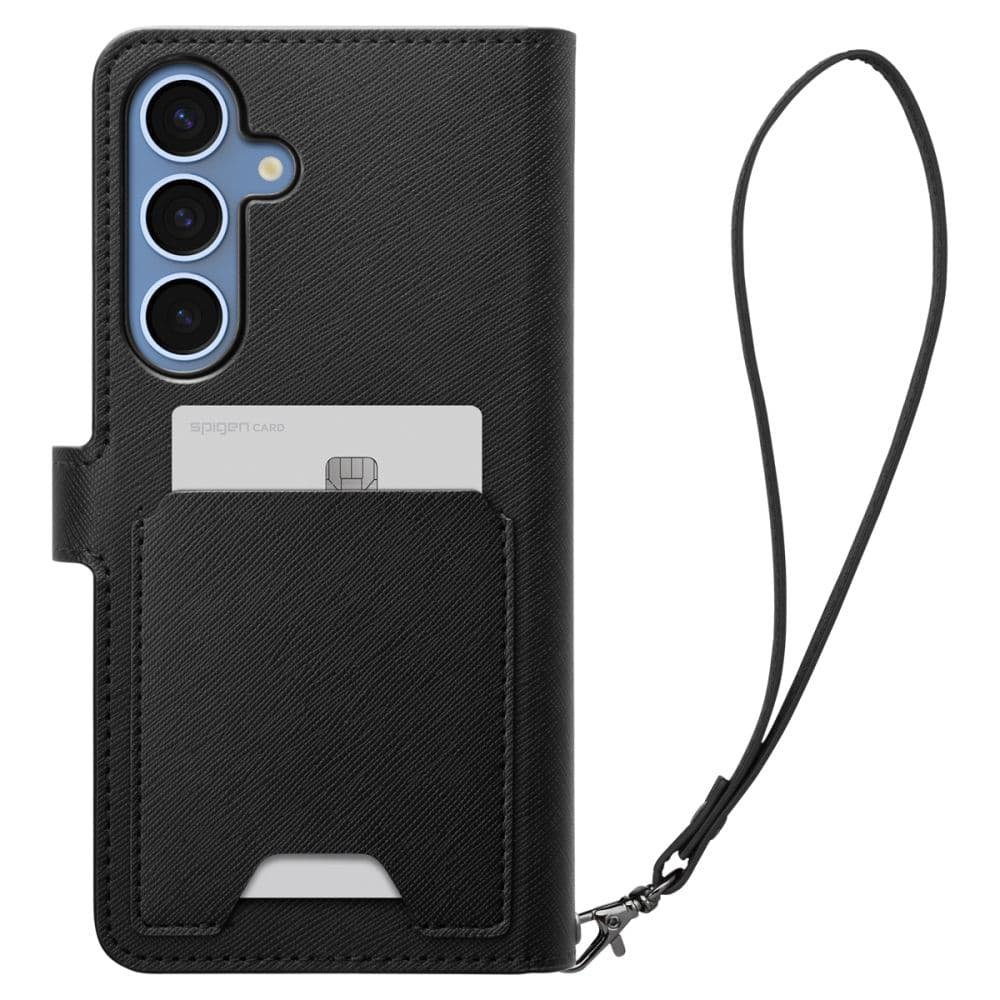 Pouzdro Spigen Wallet S pro Samsung Galaxy S25 Plus černé - náhled 3