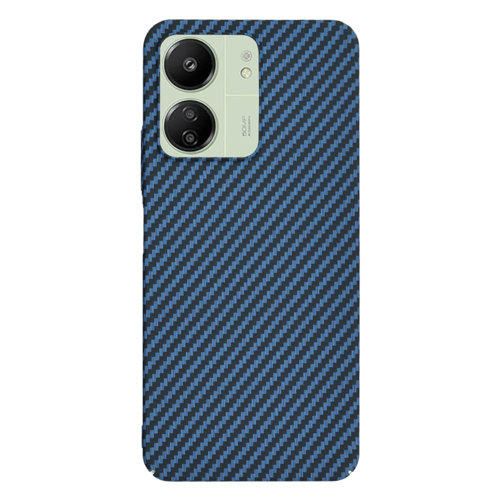 Techsuit Carbonite FiberShell pro Xiaomi Redmi 13C Cyan - náhled 3