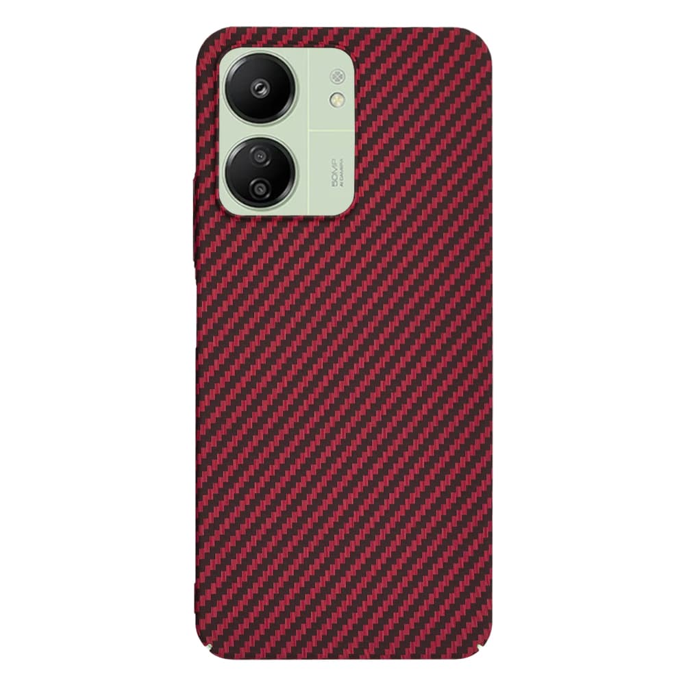 Techsuit FiberShell Redmi 13C 4G 5G Poco C65 červené - náhled 3