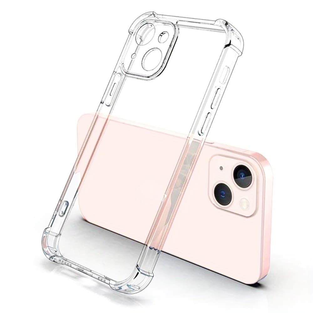 Techsuit Shockproof průhledný silikon pro iPhone 16 Pro Max průhledný - náhled 3