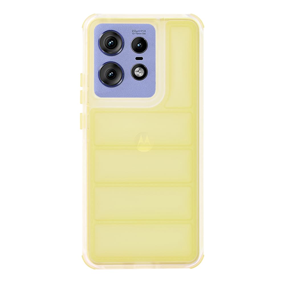 Techsuit Wave Shield Motorola Edge 50 Pro Yellow - náhled 3