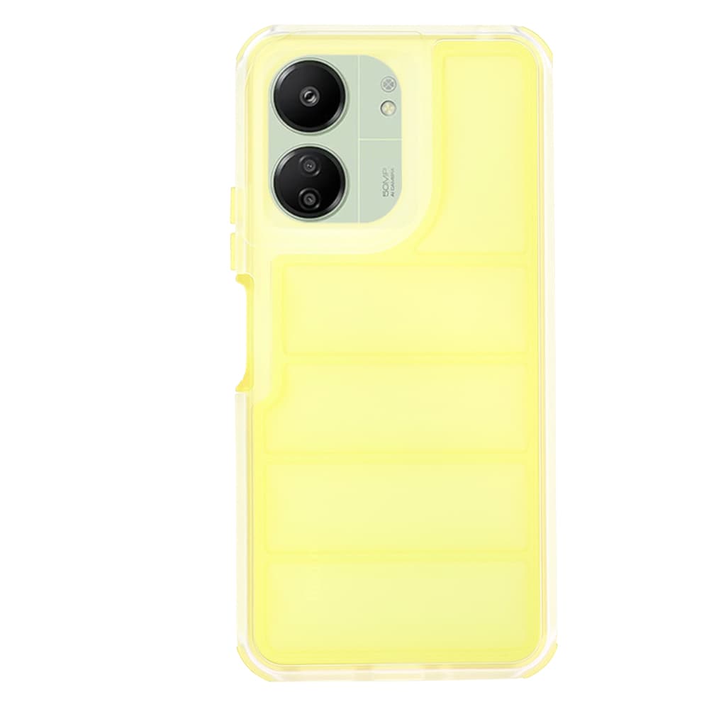 Techsuit Wave Shield Xiaomi Redmi 13C 4G 5G Poco C65 Yellow - náhled 3