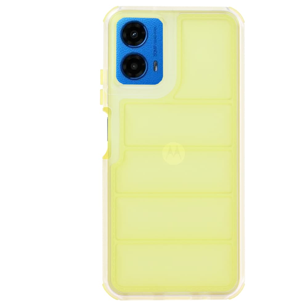 Techsuit Wave Shield Motorola Moto G34 Moto G45 Yellow - náhled 3
