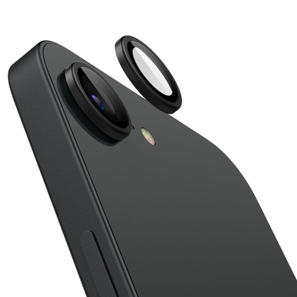 Spigen Optik.tR EZ Fit Pro sklo na kameru (2 ks) iPhone 16e černá - náhled 3