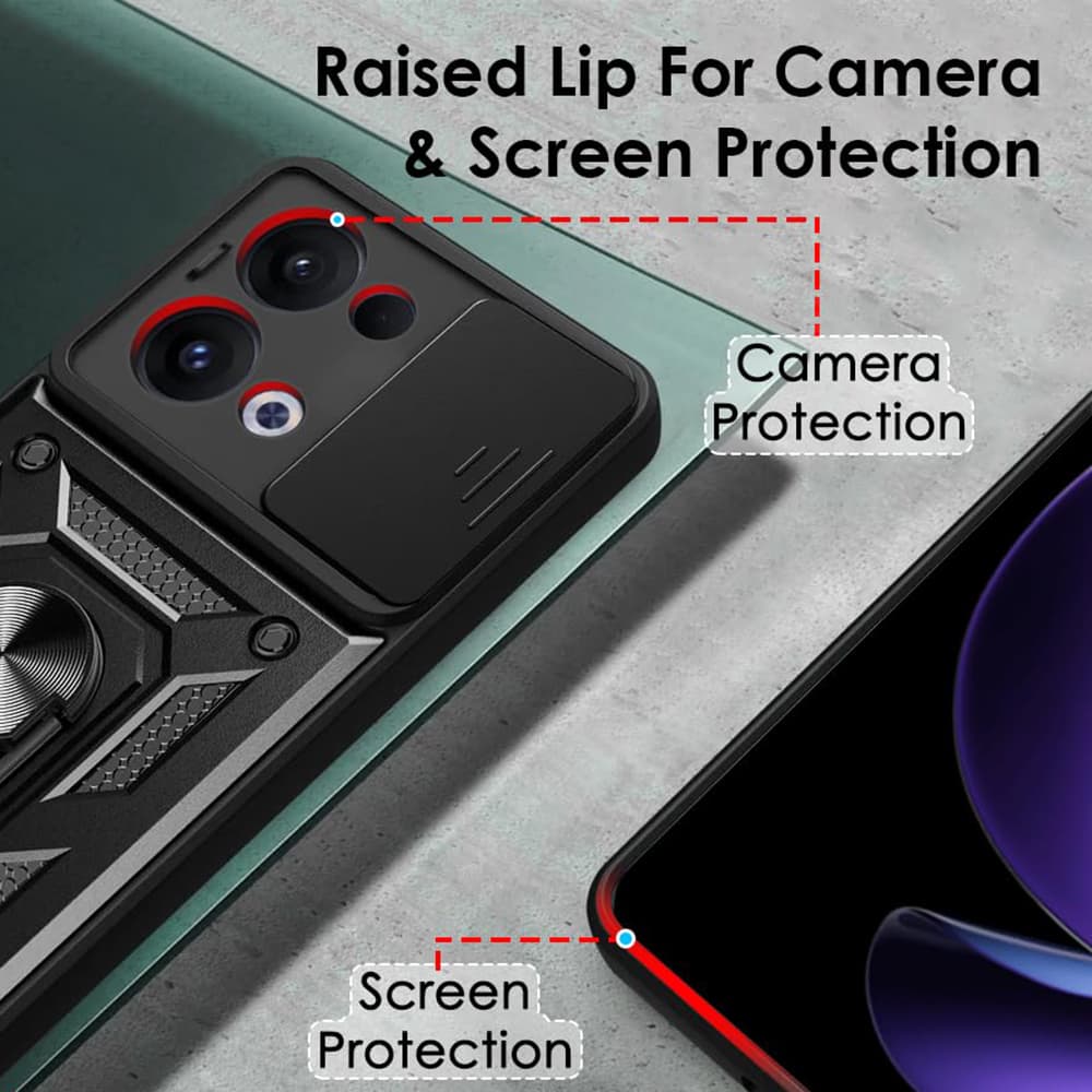 Techsuit CamShield Series pro Oppo Reno13 černý - náhled 3