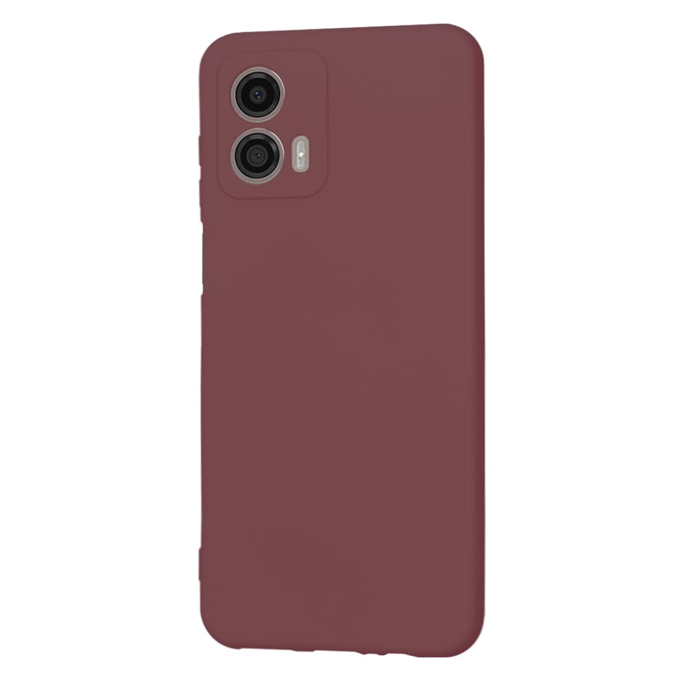 Techsuit SoftFlex Motorola Moto G53 Švestková Červená - náhled 3