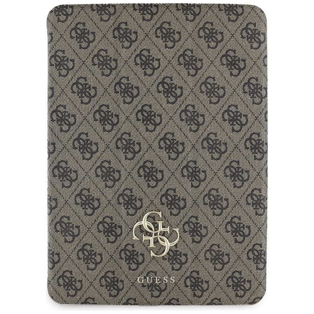 Guess Magnetic 4G Big Logo pouzdro iPad Pro 11 2024/2025 hnědé - náhled 3