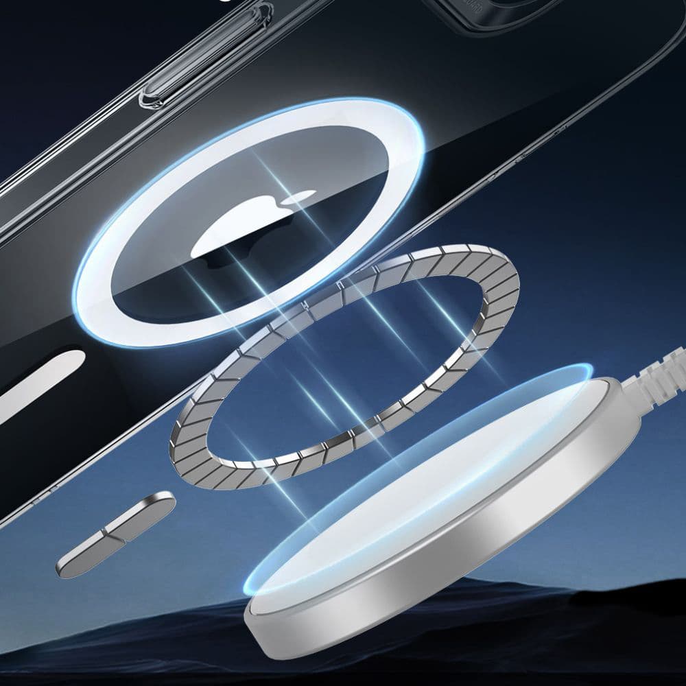 ESR Classic Hybrid HaloLock pro iPhone 16e průhledný - náhled 3