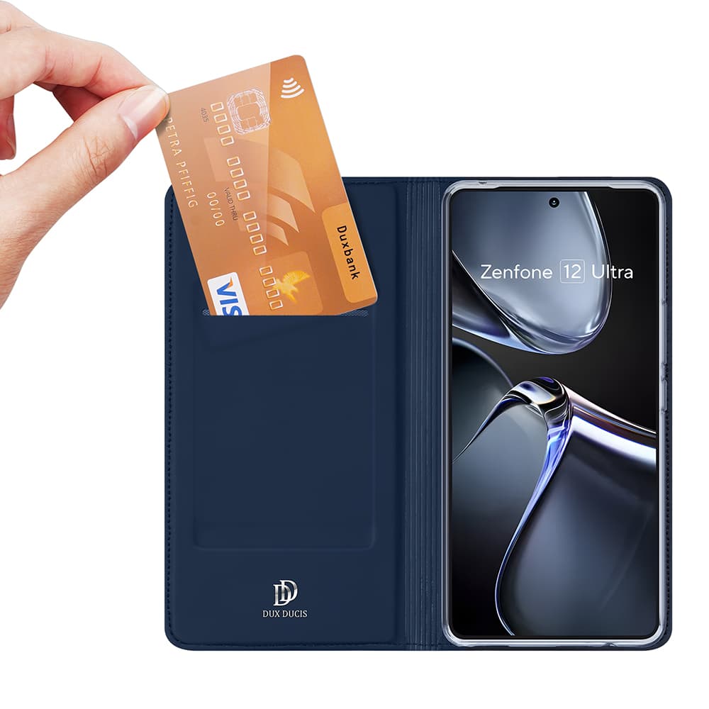 Pouzdro Dux Ducis Skin Pro pro Asus Zenfone 12 Ultra černé - náhled 3