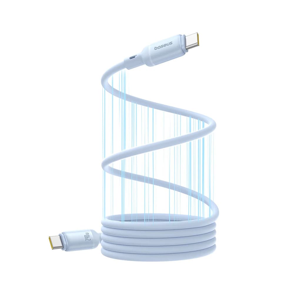 Baseus Data Cable PicoGo magnetický Type-C na Type-C 240W 1m modrý - náhled 3