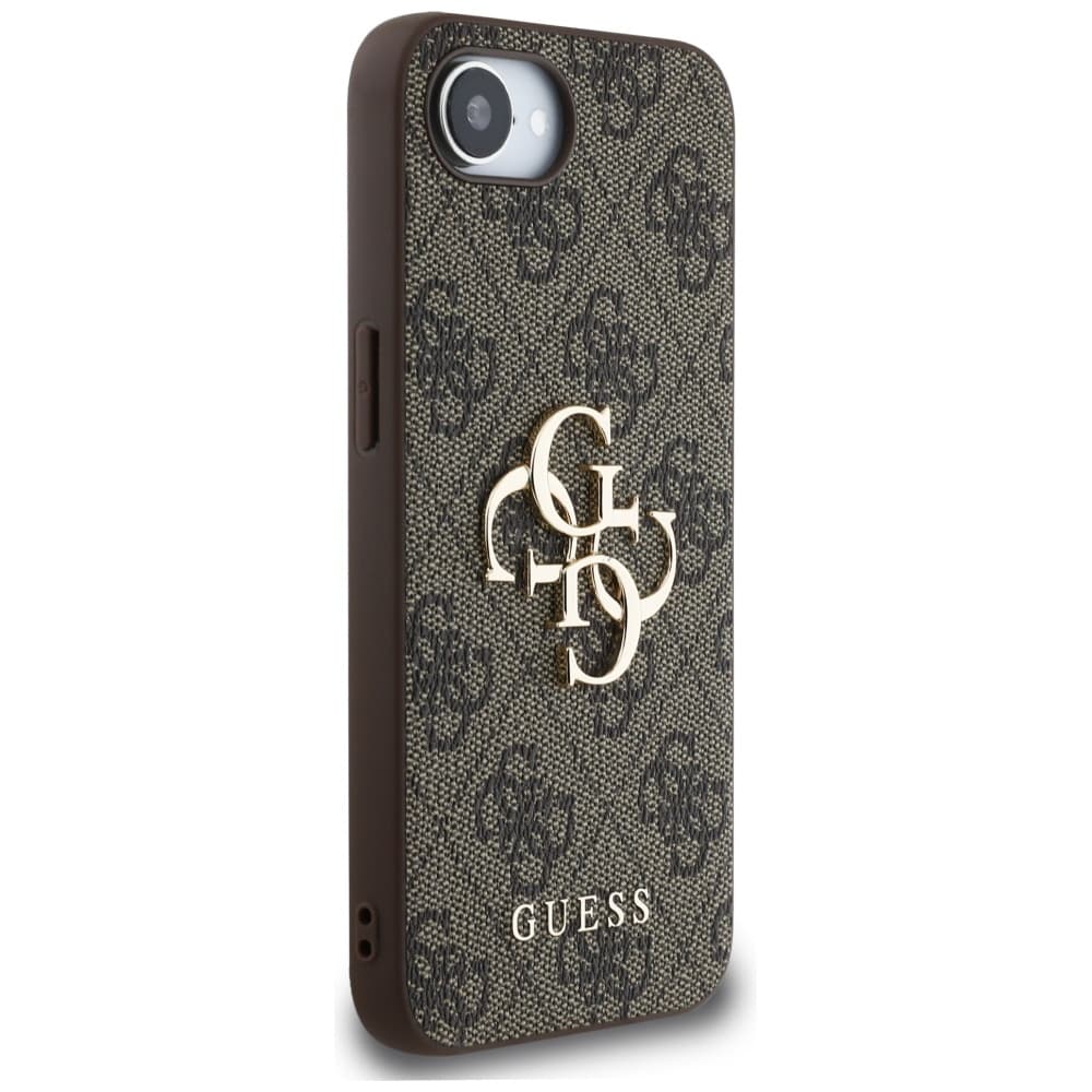 Guess Hardcase 4G Big Logo GUHCPSE44GMGBR iPhone 16e hnědý - náhled 3