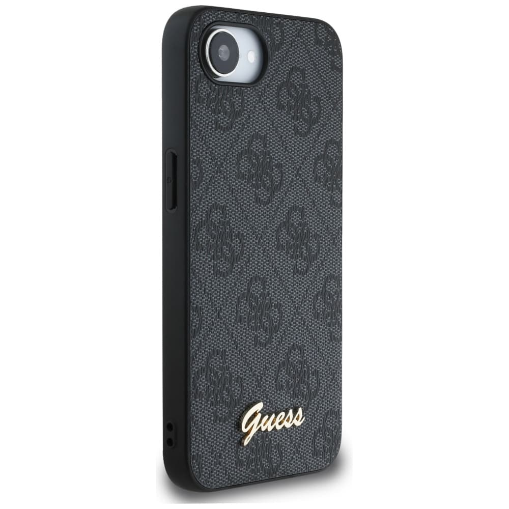 Guess Hardcase 4G Script Logo iPhone 16e černá - náhled 3