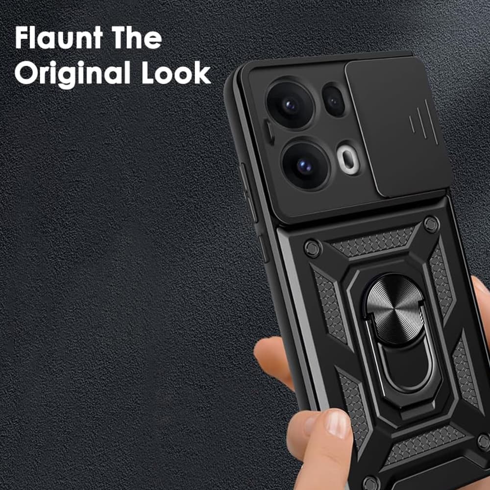 Techsuit CamShield Series pro Oppo Reno13 Pro modrá - náhled 3