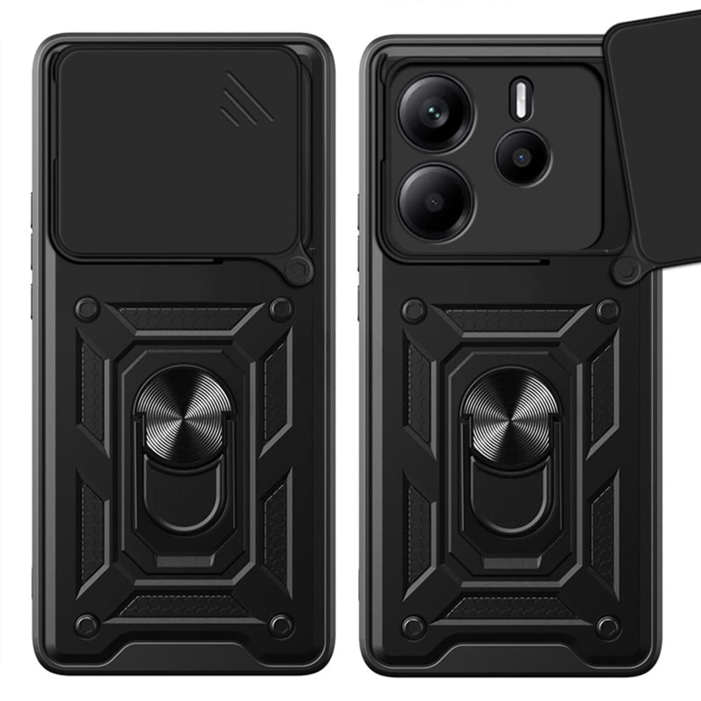 Techsuit CamShield Series Xiaomi Redmi Note 14 4G (Standard) Zelená - náhled 3