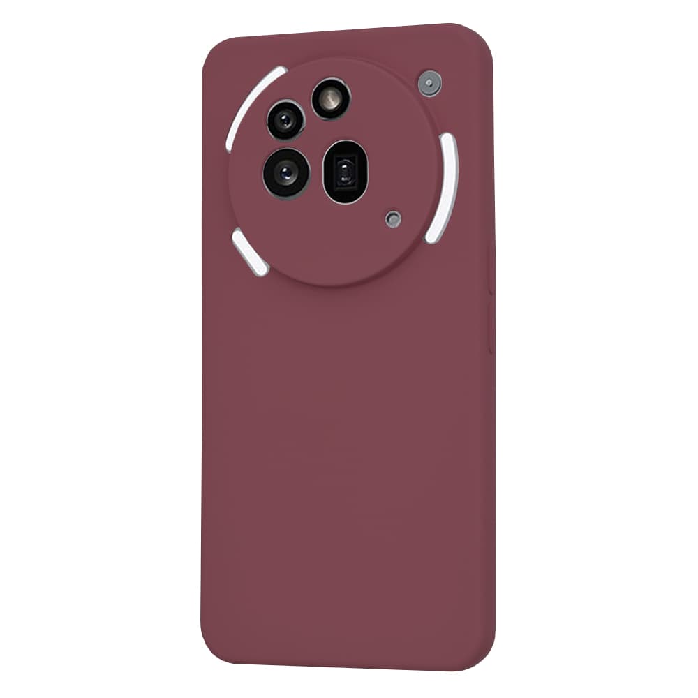 Techsuit SoftFlex Nothing Phone (3a) Pro švestkově červený - náhled 3