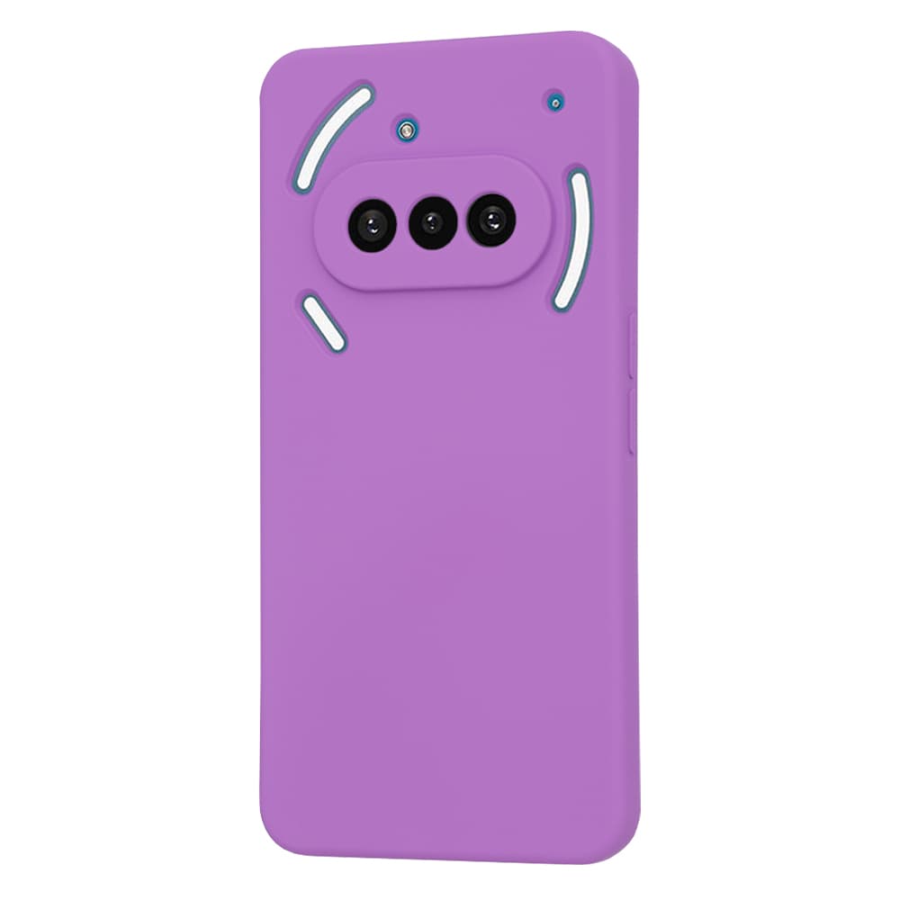 Techsuit SoftFlex pouzdro pro Nothing Phone 3a fialové - náhled 3