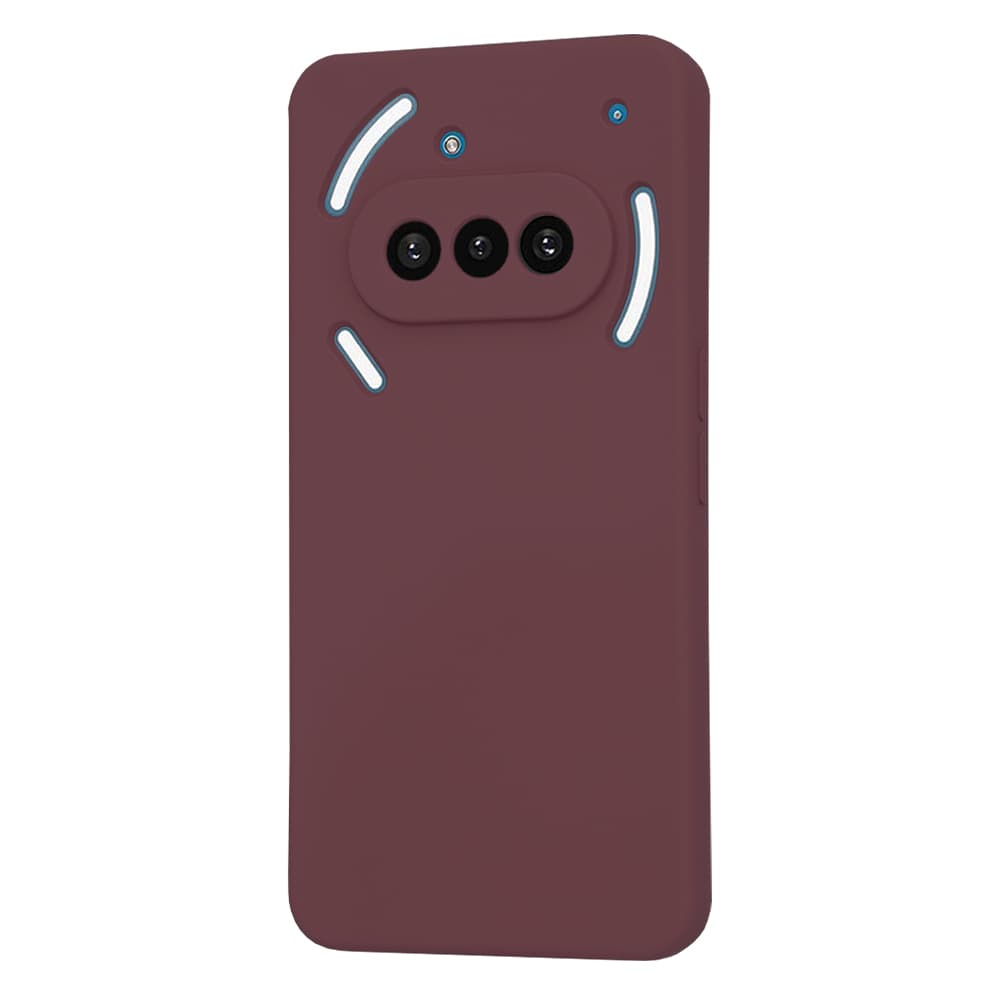 Techsuit SoftFlex Nothing Phone (3a) švestkově červený - náhled 3
