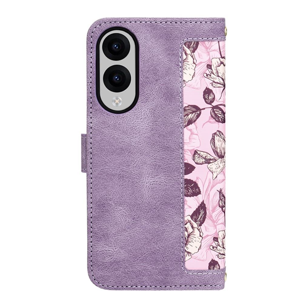Pouzdro Techsuit FlipCraft pro Samsung Galaxy S25 Edge Tajemná fialová - náhled 3