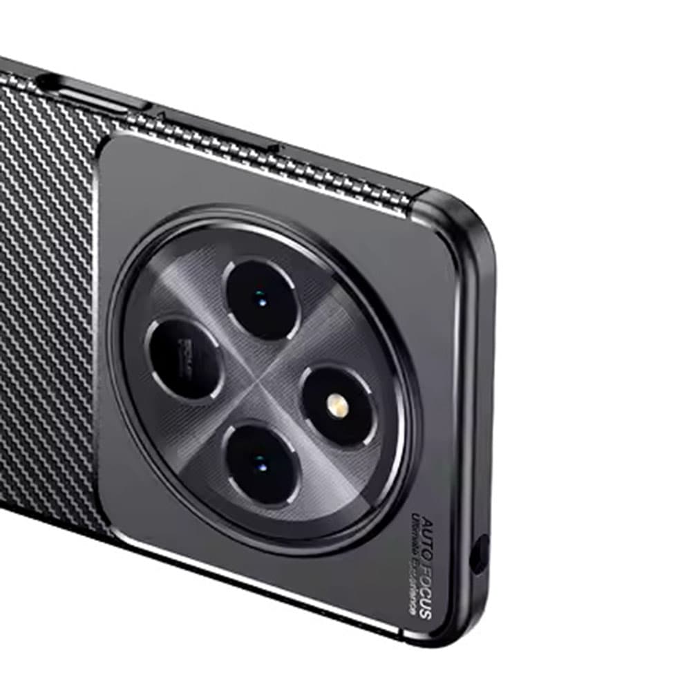 Pouzdro Techsuit CarbonFiber pro Xiaomi Redmi Note 14 Pro 4G černé - náhled 3
