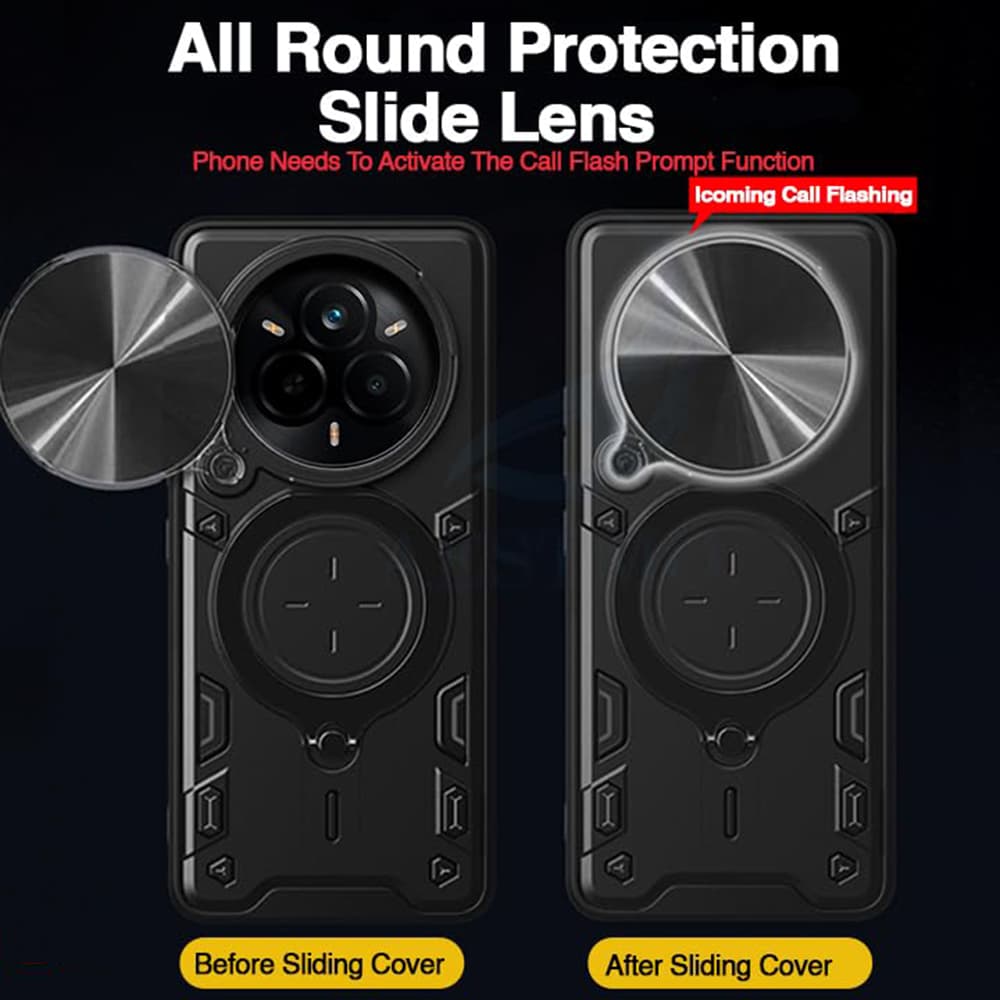 Ochranné pouzdro Techsuit CamGuard Pro Realme 14 Pro černé - náhled 3
