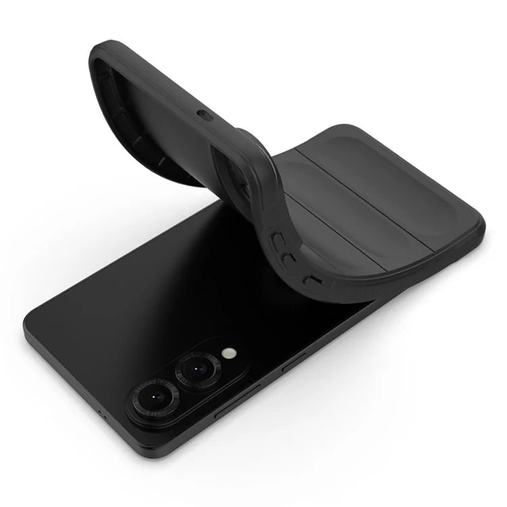 Ochranný kryt Techsuit Magic Shield pro Samsung Galaxy S25 Edge černý - náhled 3