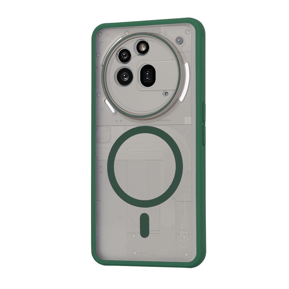 Techsuit HaloFrost MagSafe Series Nothing Phone (3a) Pro Mitternachtsgrün - náhled 3