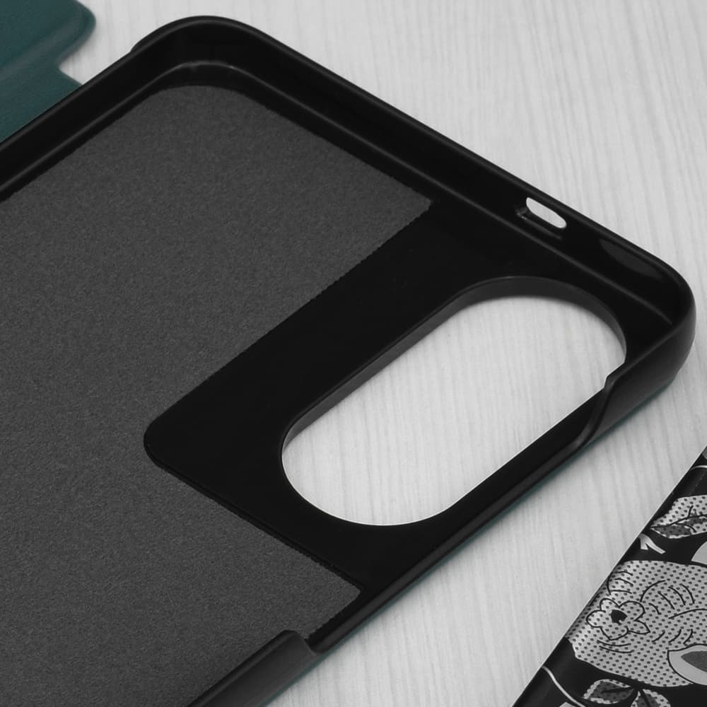 Techsuit eFold Series Samsung Galaxy S25 Edge tmavě zelená - náhled 3