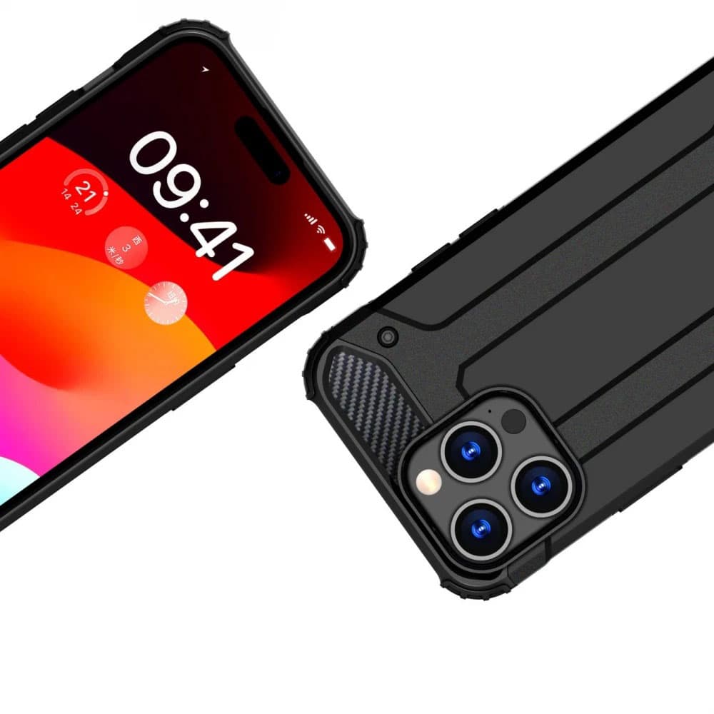 Techsuit Hybrid Armor pro Xiaomi Redmi Note 14 4G Standard černá - náhled 3