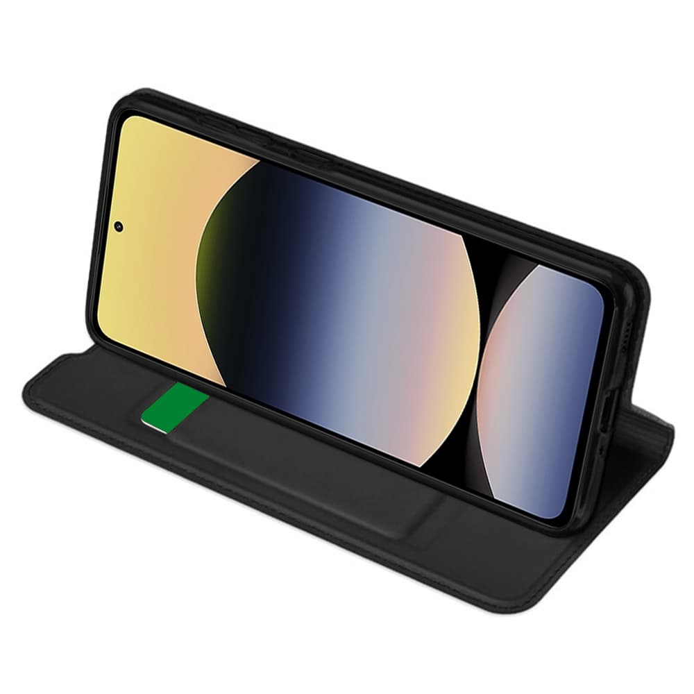 Pouzdro Techsuit Magskin Book pro Xiaomi Redmi Note 14 4G Standard černé - náhled 3