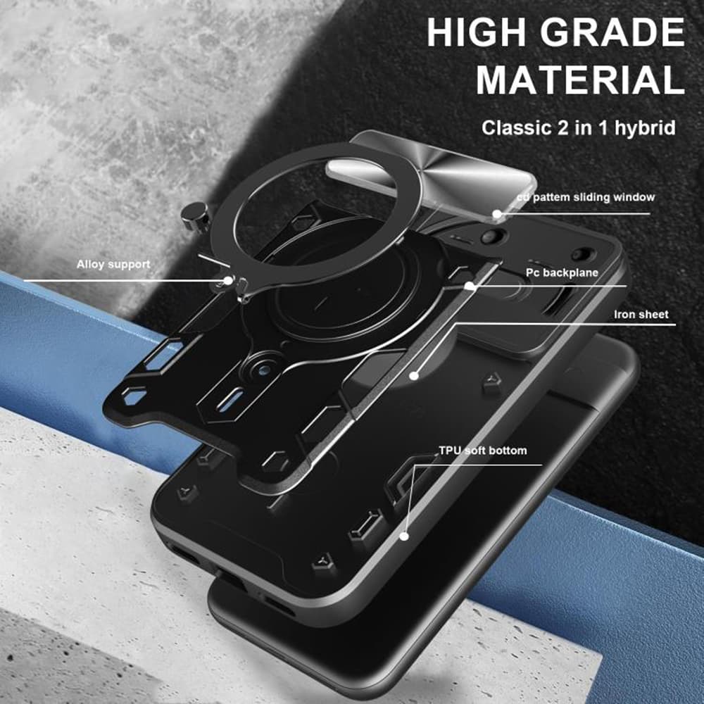 Ochranné pouzdro Techsuit CamGuard Pro pro Nothing Phone 3a růžově zlatá - náhled 3