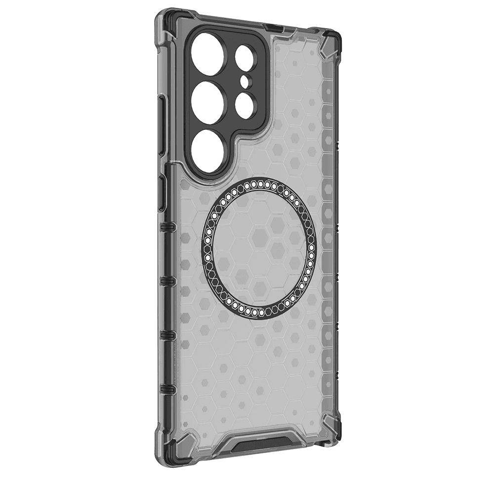 Techsuit HoneyComb Shield MagSafe pro Samsung Galaxy S24 Ultra černá - náhled 3
