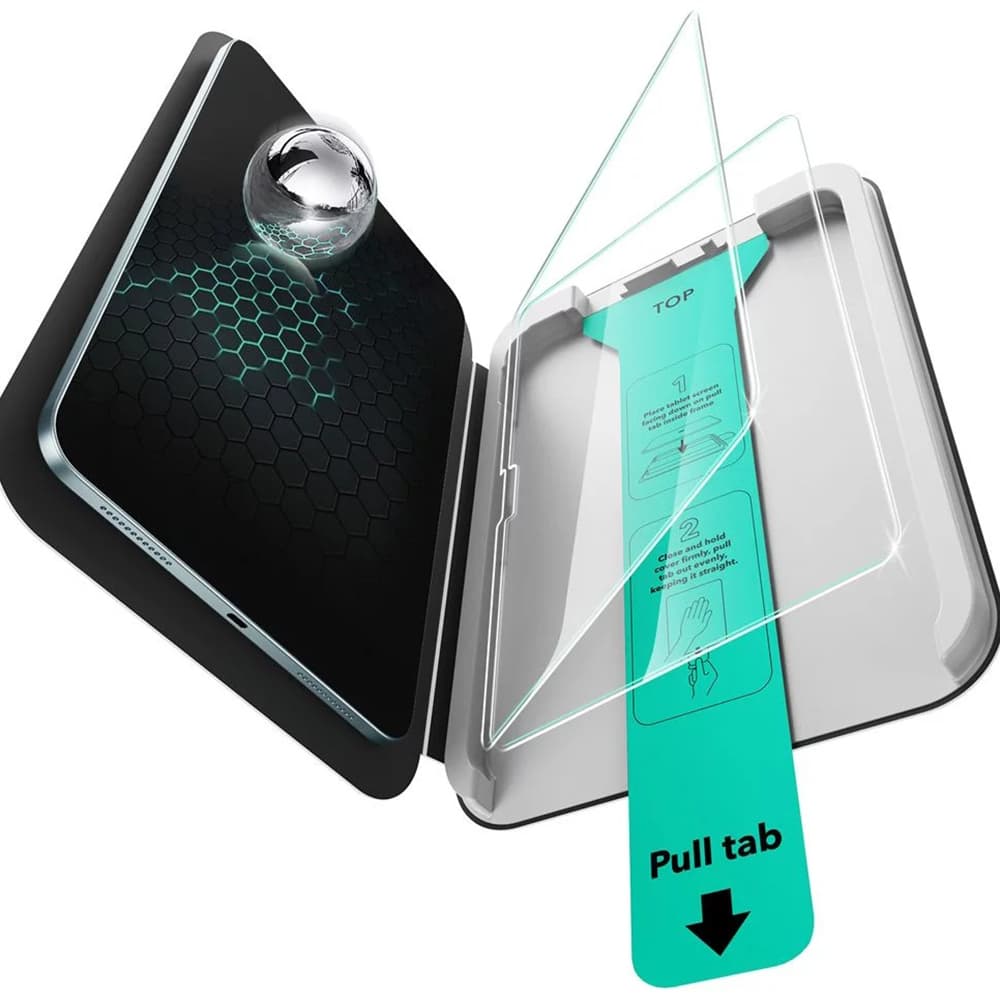 ESR Temperované sklo na displej UltraFit Tray (2 ks) iPad Air 11 (2024/2025) průhledné - náhled 3