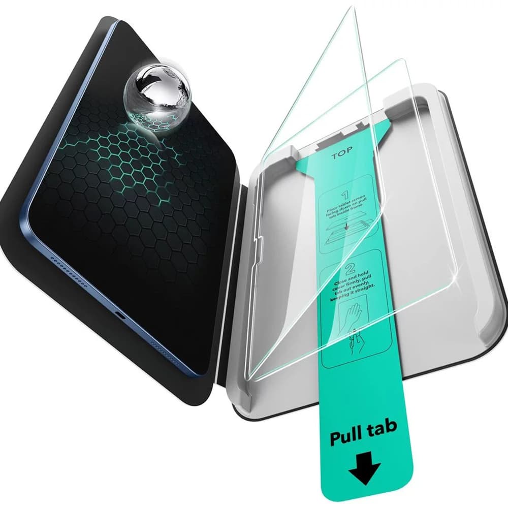 ESR UltraFit Tray ochranné sklo (2 ks) pro iPad 10 (2022) 10.9 11 (2025) čiré - náhled 3