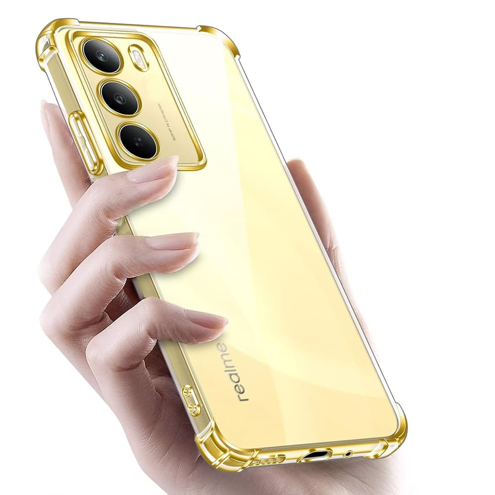Techsuit Shockproof průhledný silikon Realme 14x průhledný - náhled 3