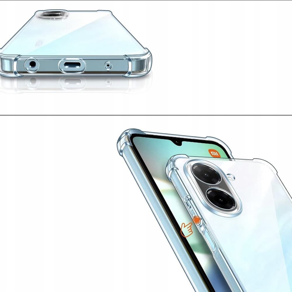 Techsuit Shockproof průhledný silikon pro Xiaomi Redmi A5 4G Standard průhledný - náhled 3
