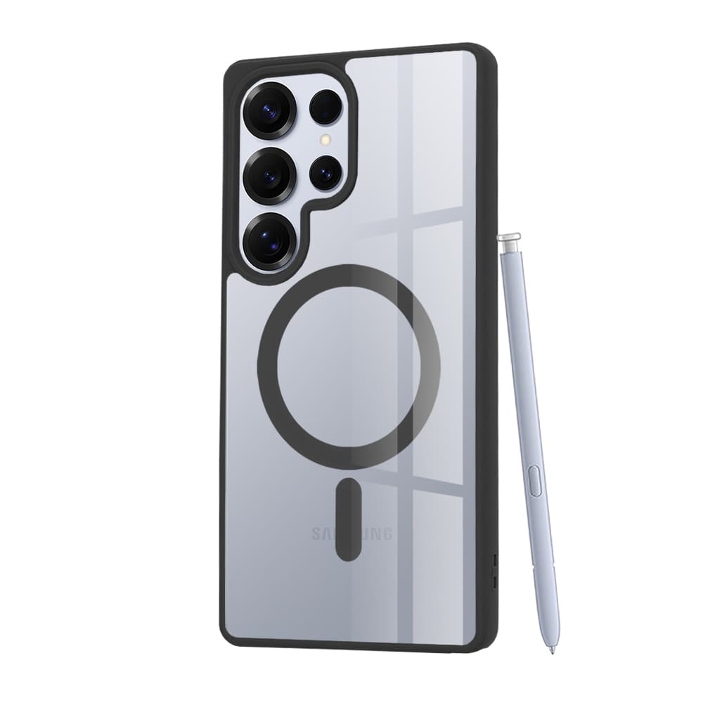 Techsuit MagSafe Pro pro Samsung Galaxy S25 Ultra černý - náhled 3
