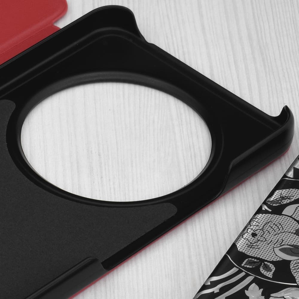 Techsuit eFold Series Xiaomi Redmi 14C / Poco C75 červený - náhled 3