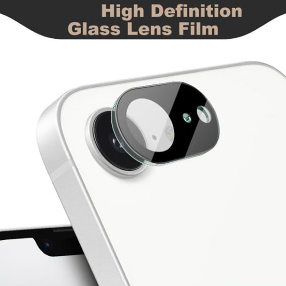 Techsuit ochranné sklo na fotoaparát iPhone 16e černé - náhled 3