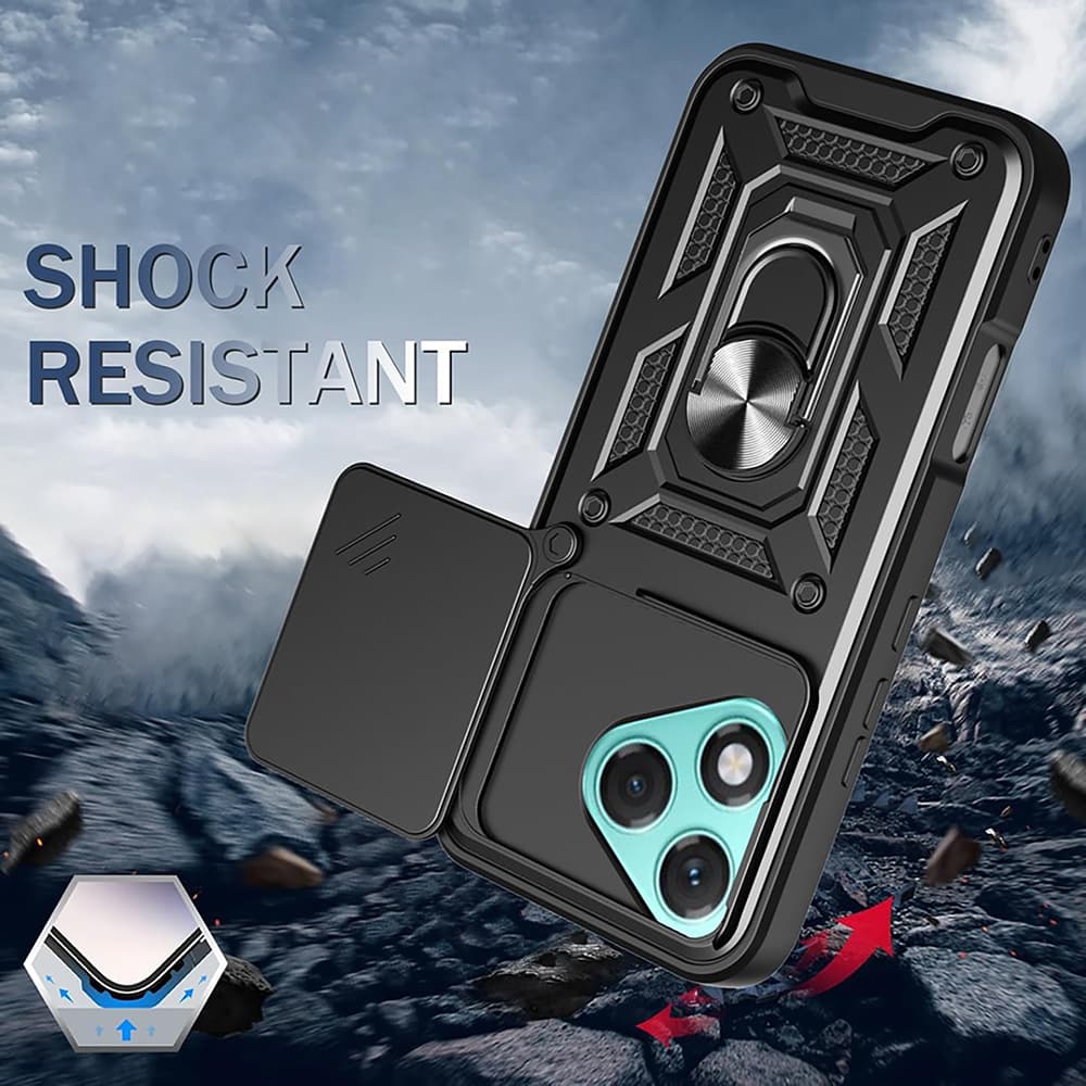 Techsuit CamShield Series Honor 400 Lite černý - náhled 3