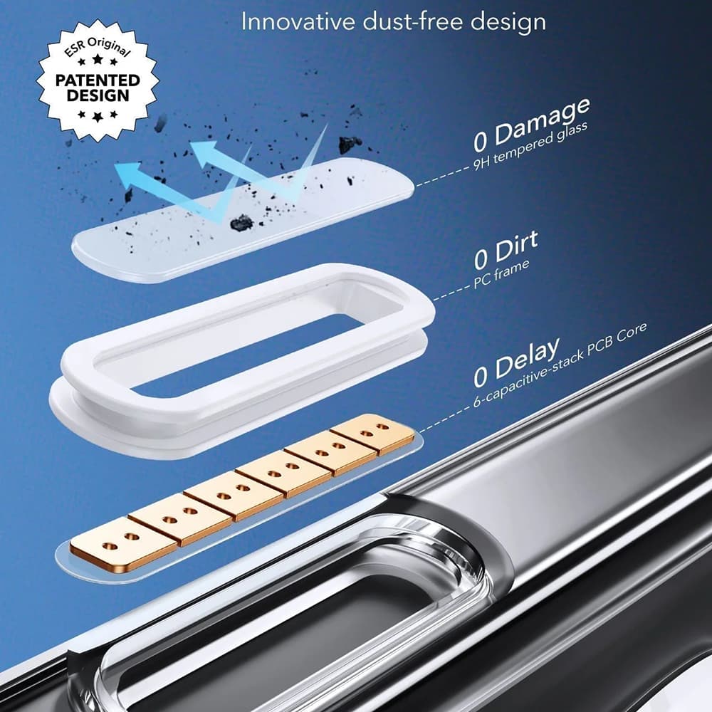 ESR Classic Hybrid HaloLock pro iPhone 16 Pro Max čirý černý - náhled 3