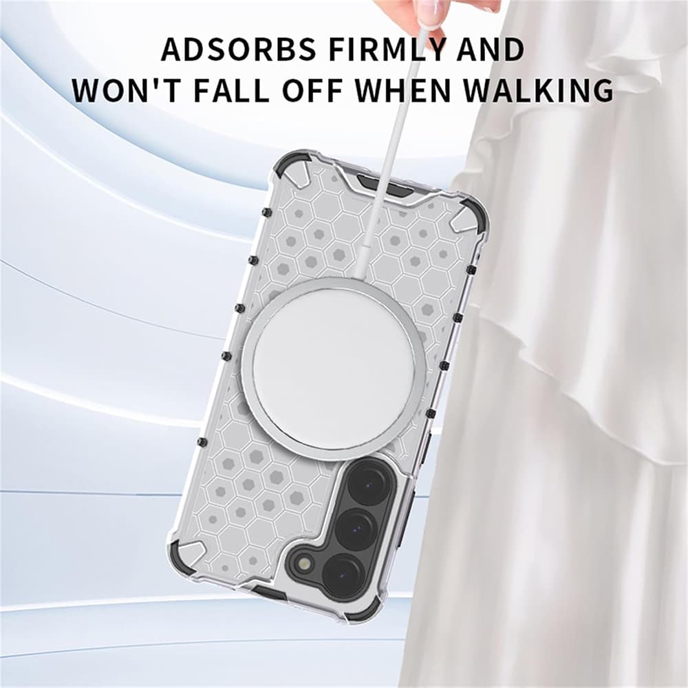 Techsuit HoneyComb Shield MagSafe pro Samsung Galaxy A05s černá - náhled 3