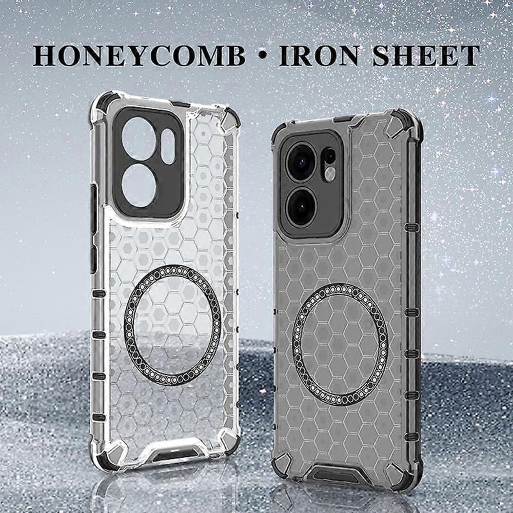 Techsuit HoneyComb Shield MagSafe pro Oppo Reno13 F/FS 4G/5G bílý - náhled 3
