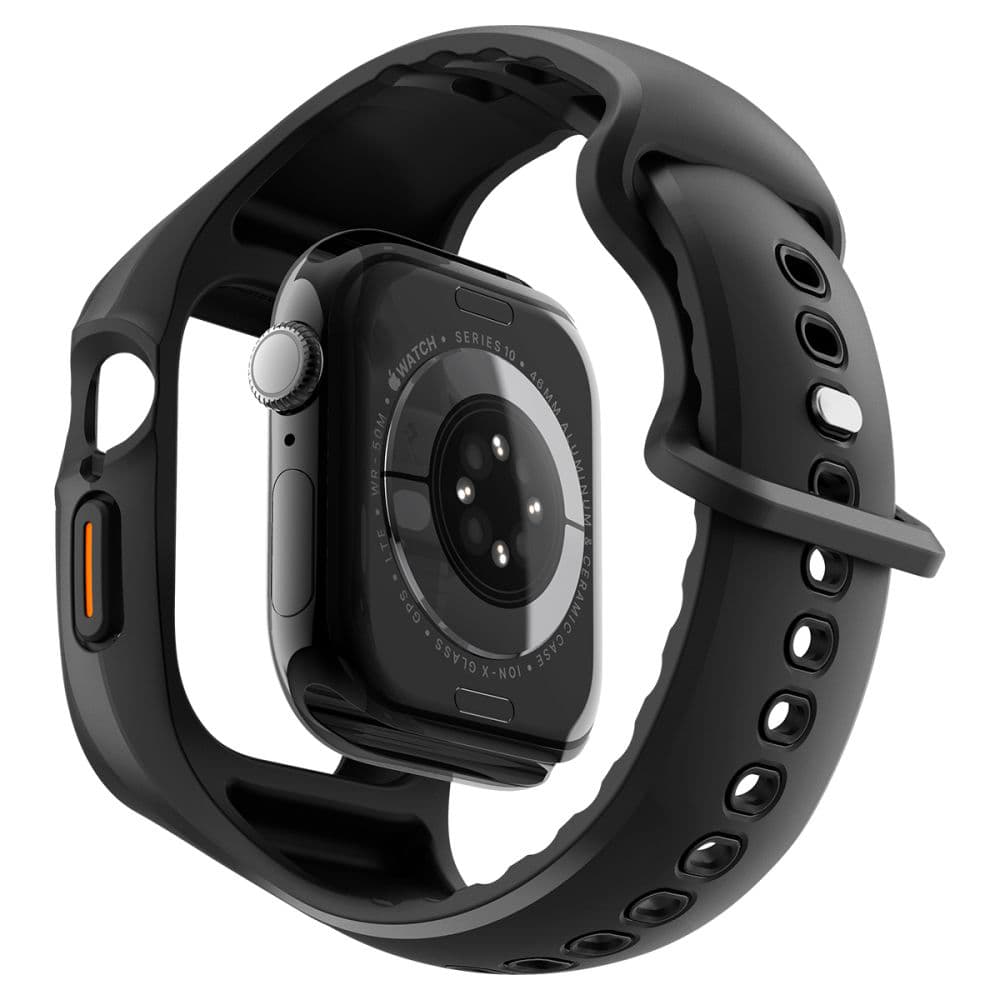 Spigen Liquid Air Pro pro Apple Watch 10 46mm Watch 11 46mm Matná černá - náhled 3