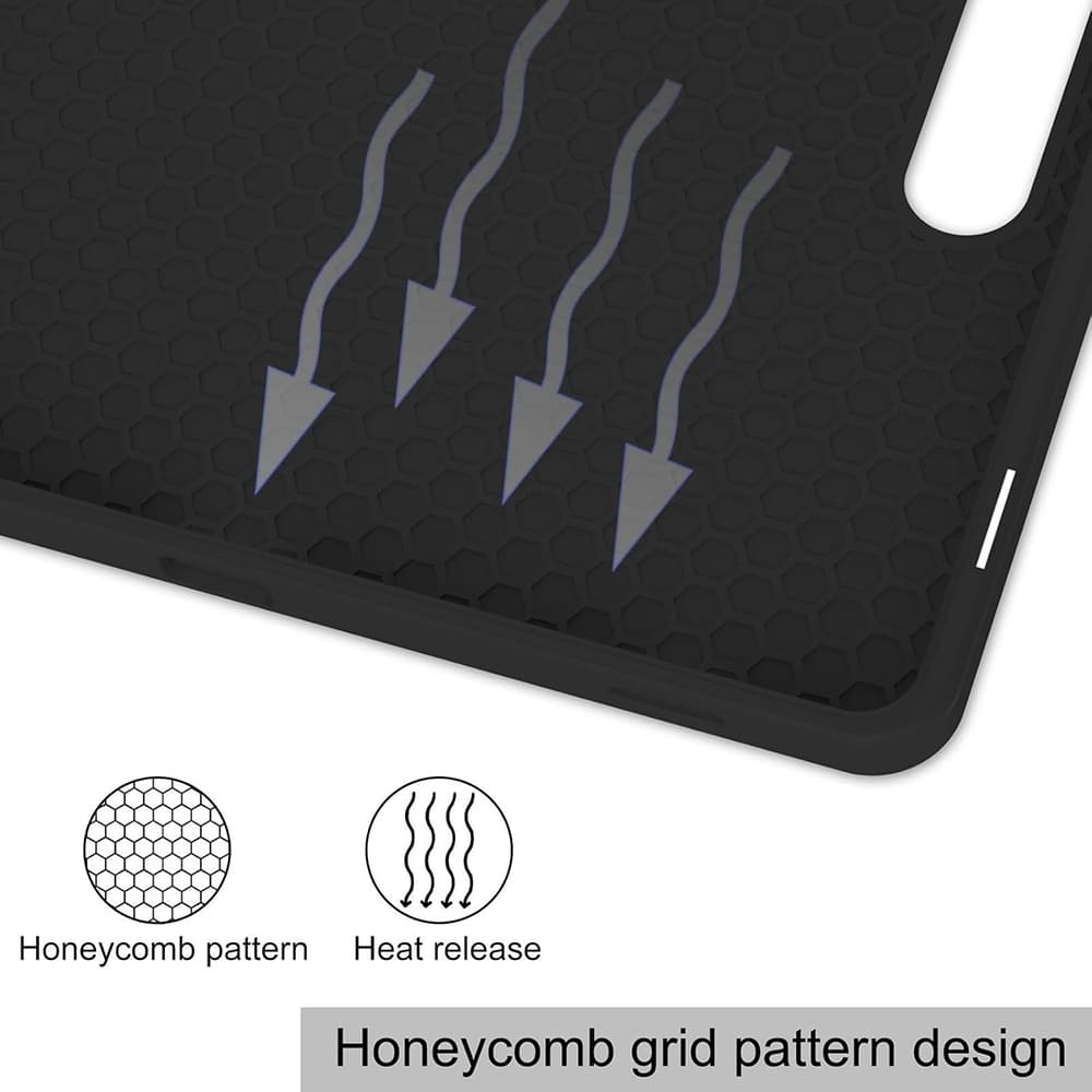 Techsuit Flex Trifold s držákem na tužku pro Samsung Galaxy Tab S10 FE Plus černá - náhled 3