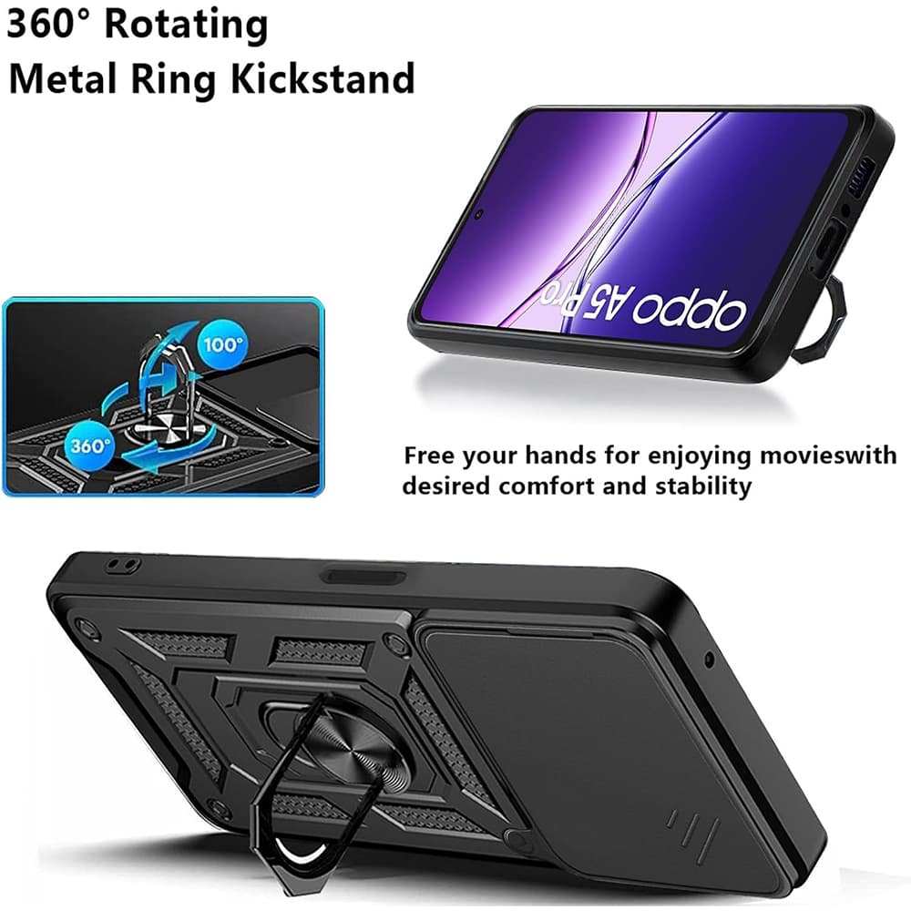 Techsuit CamShield Series Oppo A5 Pro 4G / A5 Pro 5G růžově zlatý - náhled 3