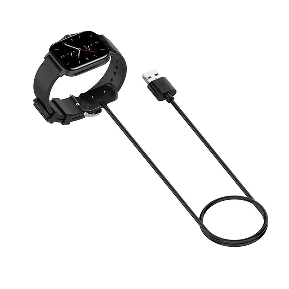 Techsuit kabel pro bezdrátové nabíjení hodinek černý - náhled 3
