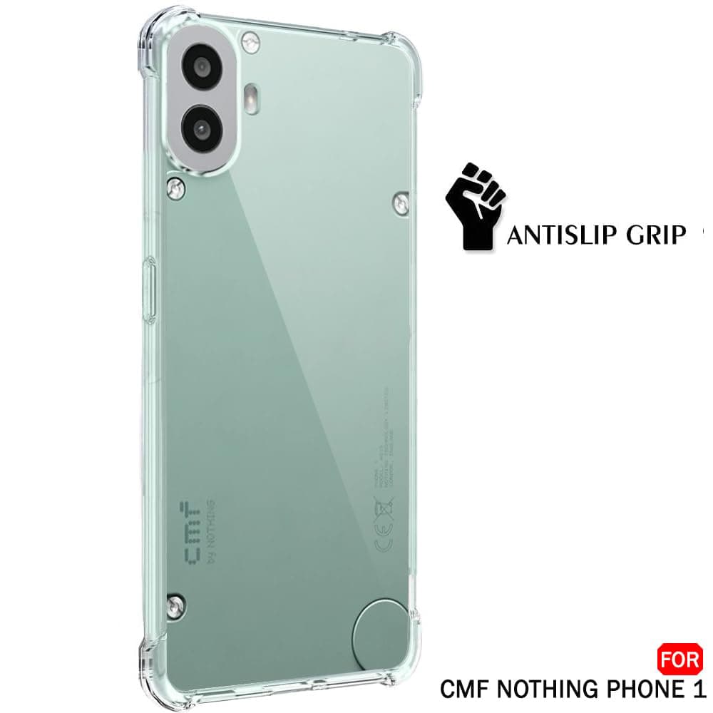 Techsuit Shockproof průhledný silikonový obal Nothing CMF Phone 2 Pro průhledný - náhled 3